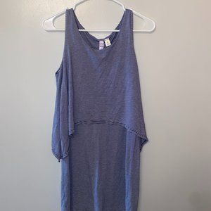 Francesca's | Blue and White Striped Dress